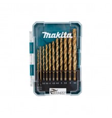 D-72855 Набор сверл по металлу Makita HSS-TiN 13шт