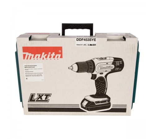 Дрель аккумуляторная Makita DDF453SYE