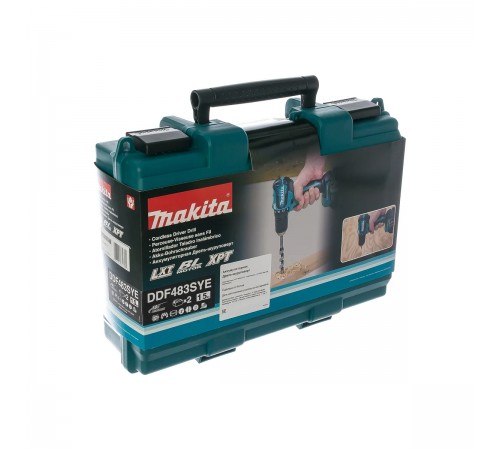 Дрель аккумуляторная Makita DDF483SYE