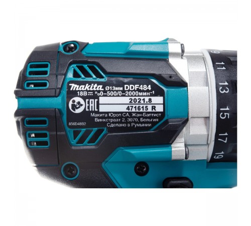 Дрель аккумуляторная Makita DDF484Z