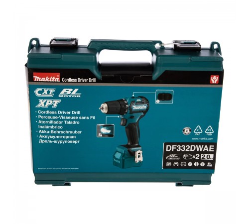 Дрель аккумуляторная Makita DF332DWAE