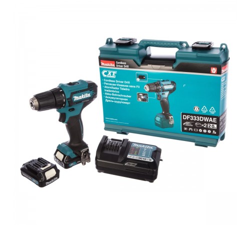 Дрель аккумуляторная Makita DF333DWAE