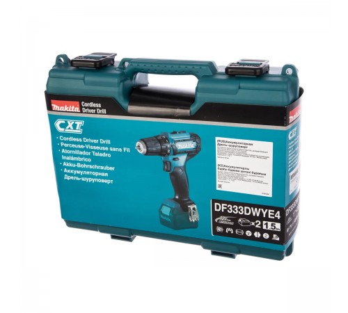 Дрель аккумуляторная Makita DF333DWYE4