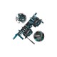 E-05169 Сумка Makita на поясе с отделениями для монтажника