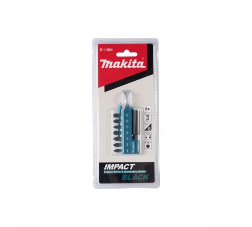 E-11994 Набор бит Impact Black 25мм 8шт MAKITA