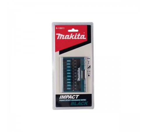E-12011 Набор бит Impact BLACK Makita 50мм 10шт