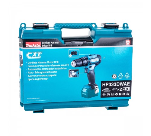 Дрель аккумуляторная Makita HP333DWAE