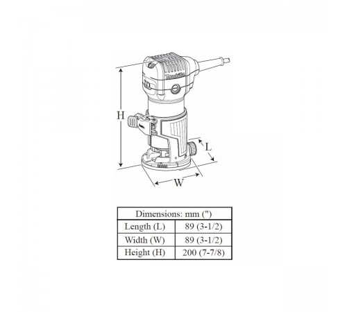 Фрезер Makita RT0700C