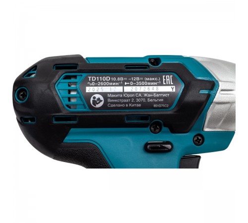 Шуруповерт Makita TD110DZ