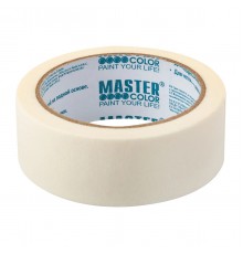 30-6103 Лента малярная MASTERCOLOR бумажная, термостойкая до 80С 36ммх25м