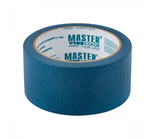 30-6114 Лента малярная MASTERCOLOR синяя, термостойкая до 100С, УФ стойкость до 14 дней 48ммх25м