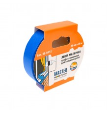 30-6412 Лента малярная MASTERCOLOR синяя для наружных работ,25ммх25м