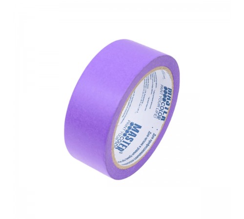 Лента малярная  MASTERCOLOR для деликатных поверх., фиолетовая 36мм х 25м 30-6513