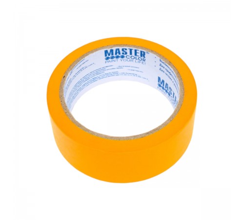 Лента малярная MASTERCOLOR желтая,для внутренних работ,36ммх25м 30-6613