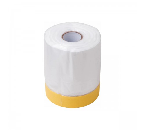 30-7032 Пленка защитная с малярной лентой MASTERCOLOR Clever Quick, 550мм х 33м