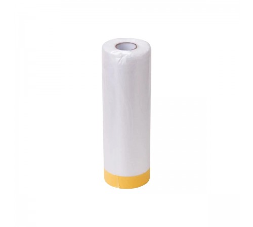 30-7035 Пленка защитная с малярной лентой MASTERCOLOR Clever Quick, 2700мм х 17м
