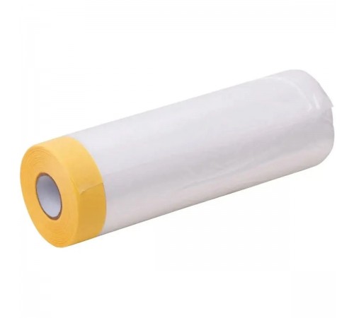 30-7035 Пленка защитная с малярной лентой MASTERCOLOR Clever Quick, 2700мм х 17м
