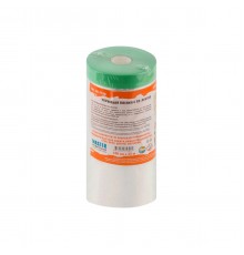 30-7126 Укрывная пленка с ПЭ-лентой MASTERCOLOR Clever Cover, 140см х 33м, 7мкр