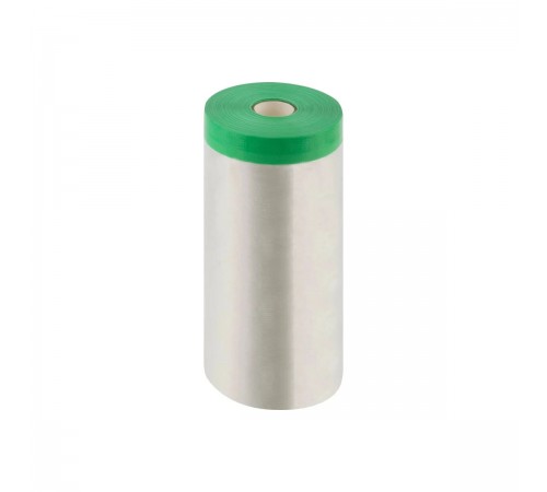 30-7126 Укрывная пленка с ПЭ-лентой MASTERCOLOR Clever Cover, 140см х 33м, 7мкр