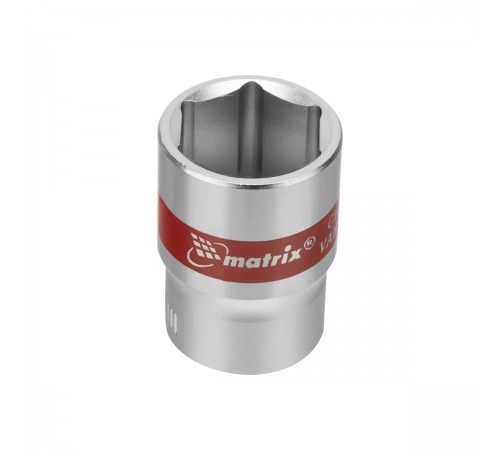 13559 Набор торцевых головок Matrix 1/4", 6гранные, 4-13мм, CrV
