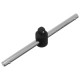 13986 Вороток Matrix, 115мм, квадрат 1/4", CrV хромированный