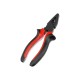 16978 Плоскогубцы Matrix Black Nikel, 160мм, комбинированные, двухкомпонентные рукояти