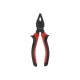 16978 Плоскогубцы Matrix Black Nikel, 160мм, комбинированные, двухкомпонентные рукояти