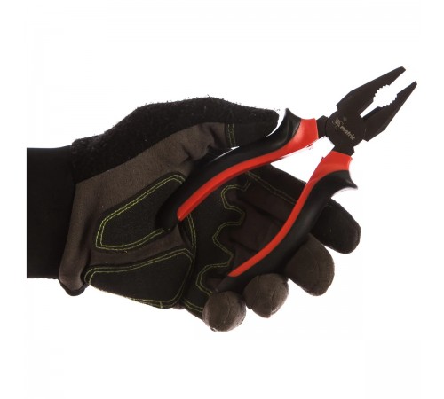 16978 Плоскогубцы Matrix Black Nikel, 160мм, комбинированные, двухкомпонентные рукояти