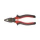 16980 Плоскогубцы Matrix Black Nikel, 180мм, комбинированные, двухкомпонентные рукояти