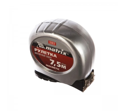 Рулетка Matrix Magnetic 7,5мх25мм, магнитный зацеп 31012