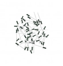 40684 Заклепки Matrix 4,0х10мм RAL 6005(темно-зеленый) 50шт.