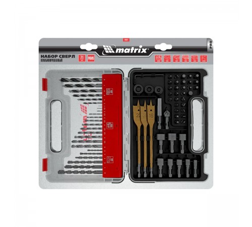 Набор сверл комб. Matrix PRO 71 предмет 725671