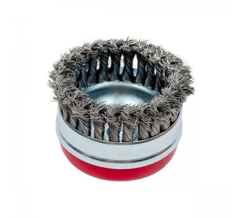Щетка для УШМ Heavy Duty Matrix, 100мм, М14, чашка, крученая проволока 0,5мм 74672