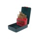 Набор сверл Metabo HSS-TIN по металлу 19 шт 27156