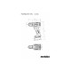 Шуруповерт аккумуляторный METABO PowerMaxx BS 12 BL 601038800