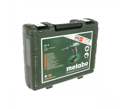 Винтоверт аккумуляторный METABO BS 18 602207550