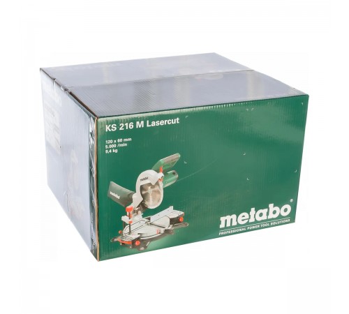 Пила торцовочная METABO KS 216M Lasercut 619216000