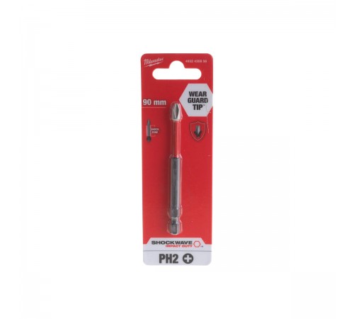 Бита Milwaukee Shockwave Impact Duty PH2 90мм 4932430856