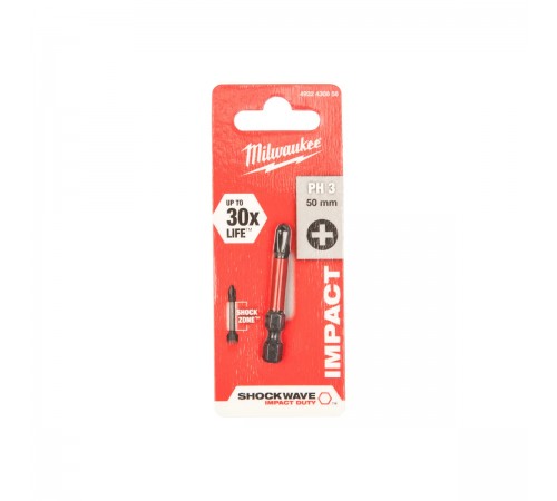 4932430858 Бита Milwaukee SHOCKWAVE PH3 50мм