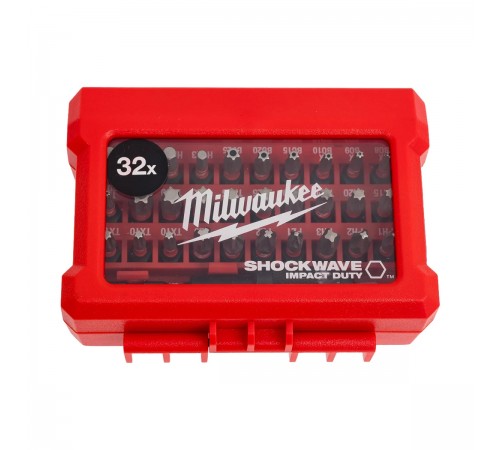 4932464240 Набор бит Milwaukee SHOCKWAVE 32шт