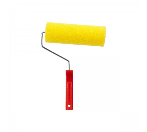 80221 Валик Структурный поролоновый с ручкой,  шероховатый,230 мм,D80 мм,D ручки6мм/ MTX