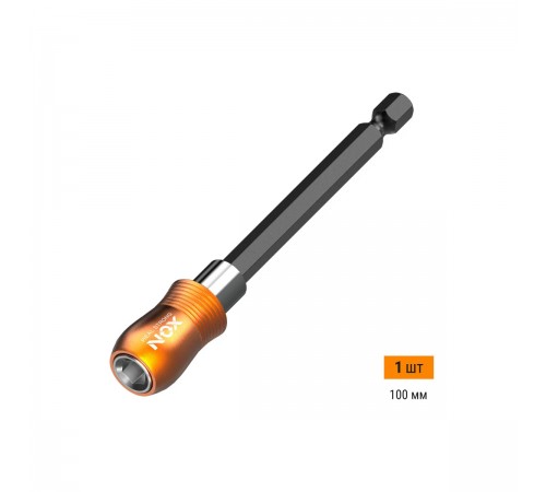 Держатель для бит NOX QUICK LOCK E6,3 100мм 350501