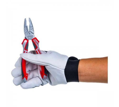109-49-180 Пассатижи NWS CombiMax 180 мм (покрытие Crom, рукоятки SoftGripp 3К)