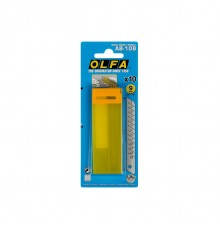 OL-AB-10B Лезвие OLFA сегментированное, 9х80х0,38 мм, 10 шт.