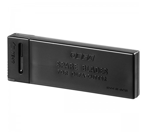 OL-ABB-10B Лезвие OLFA сегментированное BLACK MAX, 9х80х0,38 мм, 13 сегментов, 10 шт.