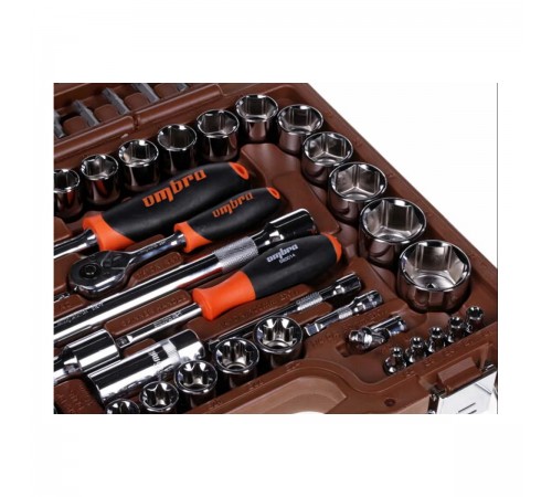 OMT108S Набор универсального инструмента OMBRA 1/4,3,8 и 1/2 108пр