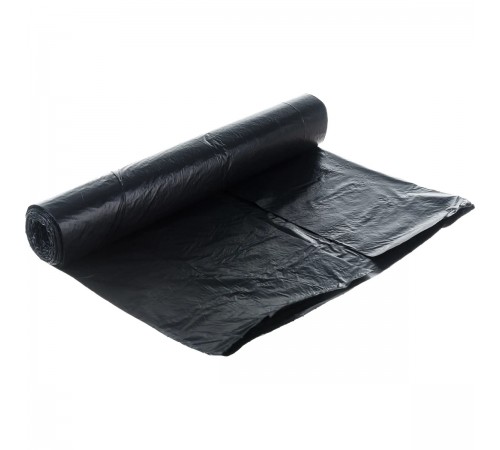 Пакеты для мусора Palisad Home 120 л, пвд прочные черные, длинный ролик (10 шт.) 927265