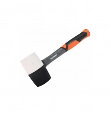 Киянка PATRIOT RMF-680BW черно-белая с фиберглассовой рукояткой, 680г