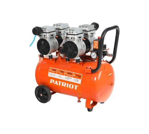 Компрессор поршневой безмасляный Patriot WO 50-300