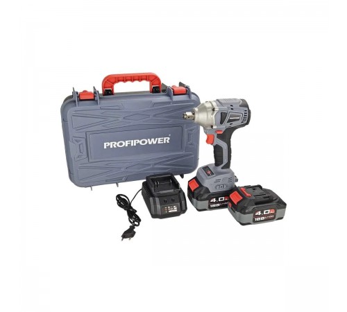 Гайковерт аккумуляторный PROFIPOWER MKDTW-18V E0081